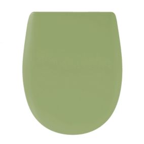 Abattant OLFA uni et déclipsable (36x46 cm - Vert tilleul)