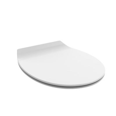 Abattant Universel Blanc Brillant Softclose Avec Déclenchement Rapide