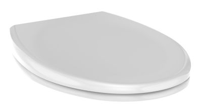 Abattant WC Frein de Chute Éclairage LED Allibert NIGHTY 2 372x67x465mm  Blanc Brillant 824120