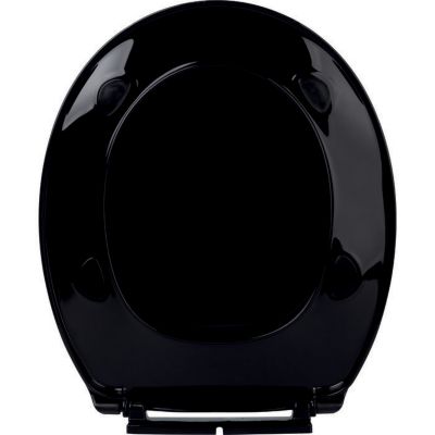 Abattant WC Bemis - Rock - Polypropylene noir double