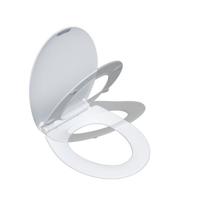 Abattant WC blanc brillant Slim Bemis