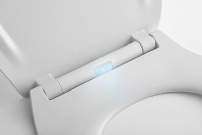 Abattant WC Cleanfast déclipsable avec frein de chute bleu MTK