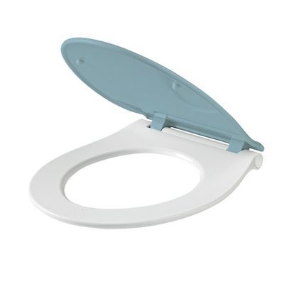 Abattant WC Cleanfast d clipsable avec frein de chute bleu MTK