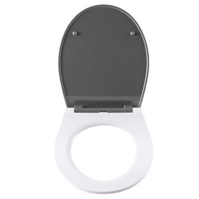 Abattant WC blanc Cleanfast avec frein de chute