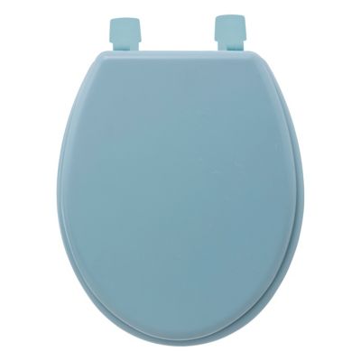 Abattant WC coloris bleu arctique à fermeture standard, 5Five Colors