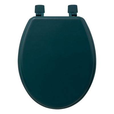 Abattant WC coloris bleu pétrôle à fermeture standard, 5Five Colors