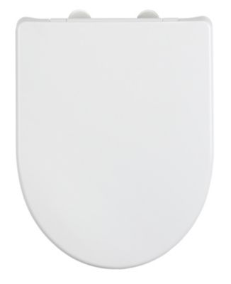 Abattant WC déclipsable blanc avec frein de chute Sindia