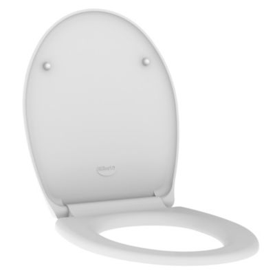 Abattant WC déclipsable blanc mat, Allibert Dolcéo