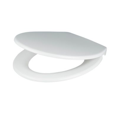 Abattant WC Diani avec frein de chute blanc GoodHome