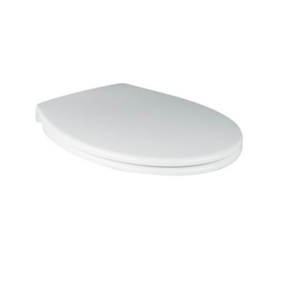 Abattant WC Diani avec frein de chute blanc GoodHome