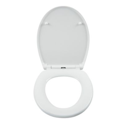 Abattant WC Diani avec frein de chute blanc GoodHome