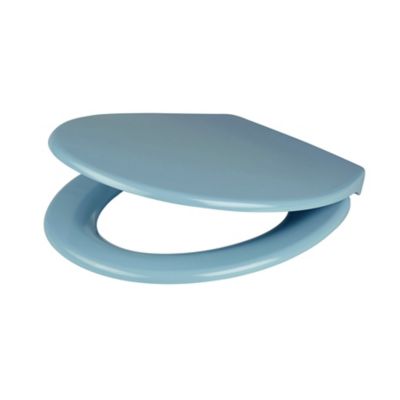 Abattant WC - MDF et Double frein de chute - SOFT BLUE - Aurlane