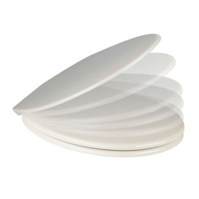 Abattant WC Diani avec frein de chute galet GoodHome