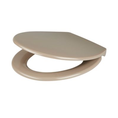 Abattant WC Diani avec frein de chute taupe GoodHome