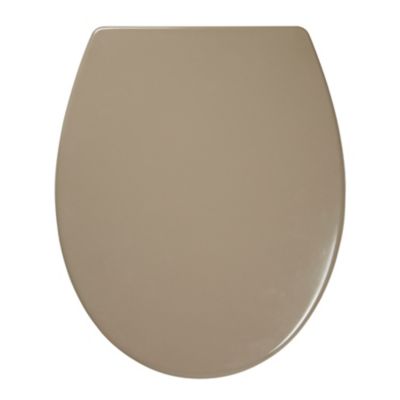 Abattant WC Diani avec frein de chute taupe GoodHome