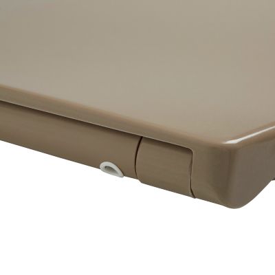 Abattant WC Diani avec frein de chute taupe GoodHome