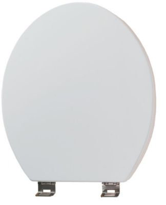 Abattant WC double blanc - OLFA - EUROPE - Bois réticulé - Peinture polyuréthane bi-composant