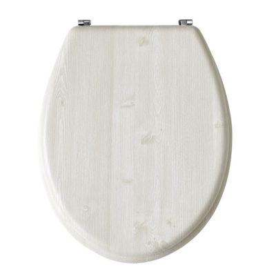 Abattant WC effet bois 43x36x4cm