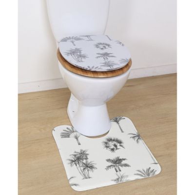 Abattant WC en Bois déco Arizona dream avec Kit fixation en Acier Inoxydable