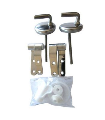 Abattant WC en Bois déco Exotica avec Kit fixation en Acier Inoxydable