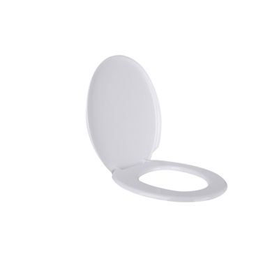 Abattant WC en plastique blanc Compactor