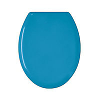 Abattant WC Gelco Color plastique bleu