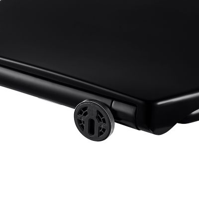 Abattant WC GoodHome Diani coloris noir en duraplast avec frein de chute