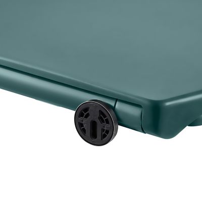 Abattant WC GoodHome Diani coloris vert en duraplast avec frein de chute