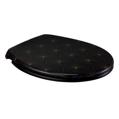 Abattant WC GoodHome Diani déco art deco
