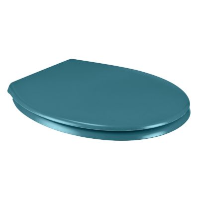 Abattant wc bleu avec frein de chute top