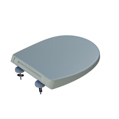 Abattant WC gris clair brillant Classic Bemis