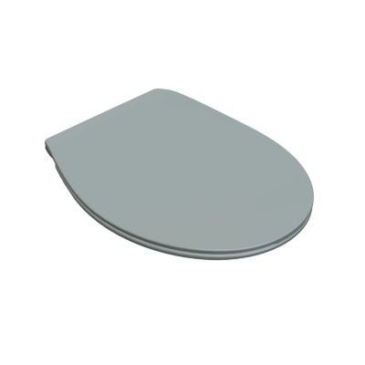 Abattant WC gris clair brillant Slim Bemis