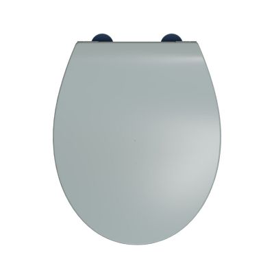 Abattant clearance wc gris