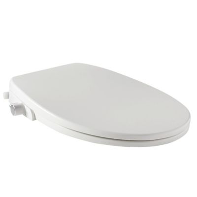 Abattant WC japonais lavant avec frein de chute, blanc, GoodHome Timok