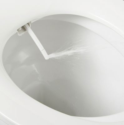 Abattant WC japonais lavant avec frein de chute, blanc, GoodHome Timok