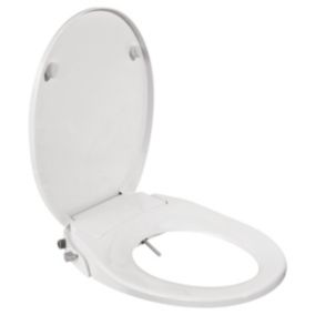 abattant wc lavant cleanea blanc