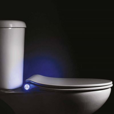 Abattant WC lumineux thermodur LED 45x37x6cm