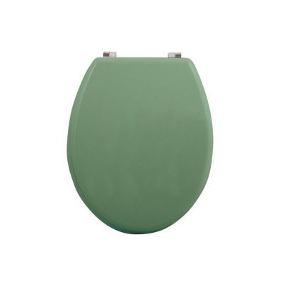 Abattant wc MDF CLEO Vert Basil mat - Charnières en Inox MSV