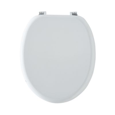 Abattant WC MDF compressé blanc 42.5cm