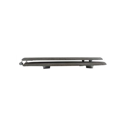 Abattant wc MDF Marron  Charnières Inox MSV