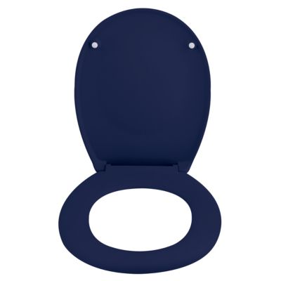 Abattant WC Spirella Neela bleu foncé mat