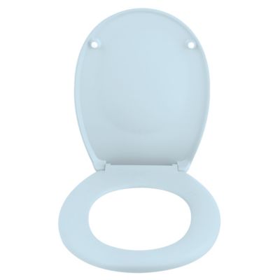 Abattant WC Spirella Neela bleu glacé mat