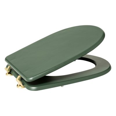 Abattant WC standard coloris vert ficus, 5Five Duo