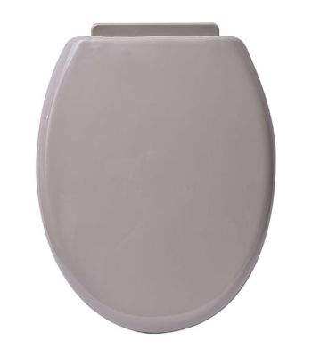 Abattant WC standard Taupe avec kit de fixation