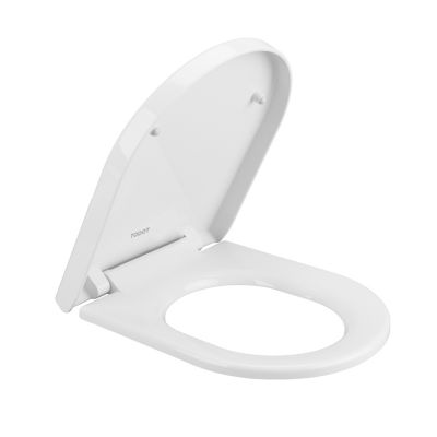 Abattant WC TODOT Déclipsable Forme D avec Frein de Chute