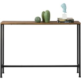 able Console Table d'appoint Bout de canapé  Cadre et 4 Pieds en Fer FSB19-XL-N SoBuy