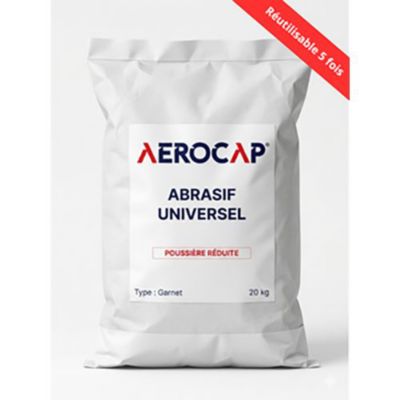 Abrasif AEROCAP Universel - Surfaces Très Délicates - Garnet 400 mesh (Pack 3 sacs)