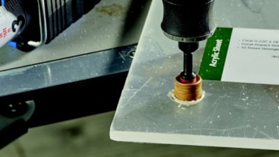 Abrasif de ponçage et scie-cloche Dremel MAX multi-matériaux Ø.100 mm