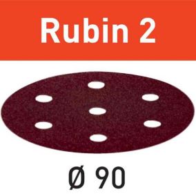 Abrasifs RUBIN 2 STF D90/6 P80 RU/50 - FESTOOL - 499079