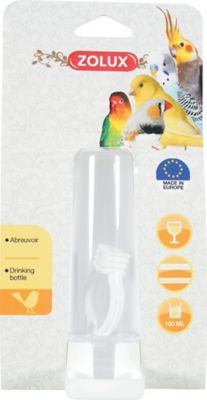 Abreuvoir pour oiseaux Zolux L.7 x l.4 x H.13 cm - contenance 0,1 L